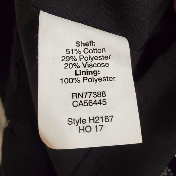 J.CREW Black Lace Sleeveless Peplum Top Size 0 - Picture 6 of 6